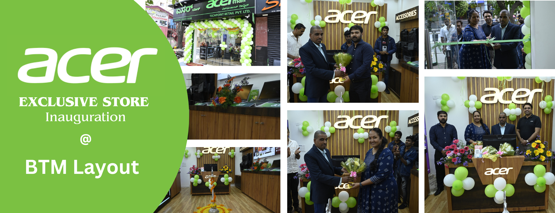 Acer Exclusive Store Bangalore | Techpoint Retail