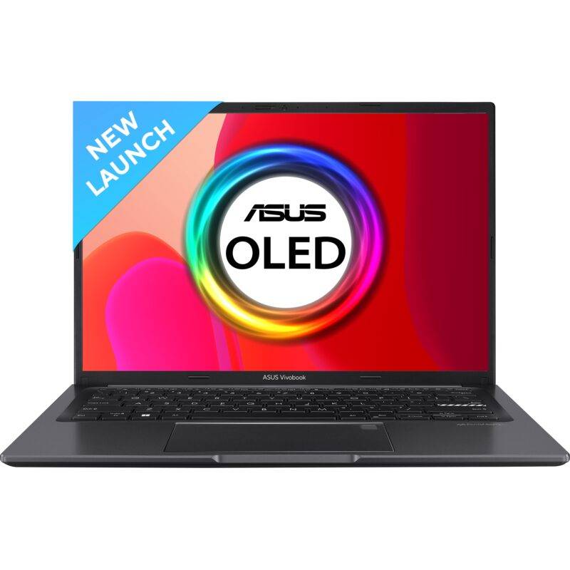 ASUS Vivobook 14 OLED M1405YA-KM741WS / M1405YA-KM541WS Everything is smoother with the powerful ASUS Vivobook 14 OLED, the feature-packed laptop with a brilliant display that has a cinema-grade DCI-P3 gamut. And everything’s easier too, thanks to user-friendly features including a 180 lay-flat hinge, a physical webcam shield and dedicated function keys to turn your mic on or off. Your health is in safe hands with ASUS Antimicrobial Guard Plus protecting frequently-touched surfaces, and the bigger touchpad is now more finger-friendly. Enjoy the smooth power of Vivobook 14 OLED